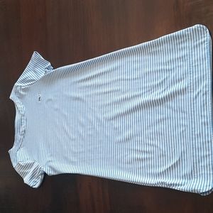 Vineyard Vines, Girls Short Sleeve Striped Sankaty Dress